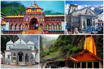 these are the char dham pilgrimage in uttarakhand india